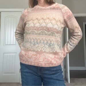 ANTHROPOLOGIE 9-H15 STCL Women’s Crew Neck Sweater Size XS